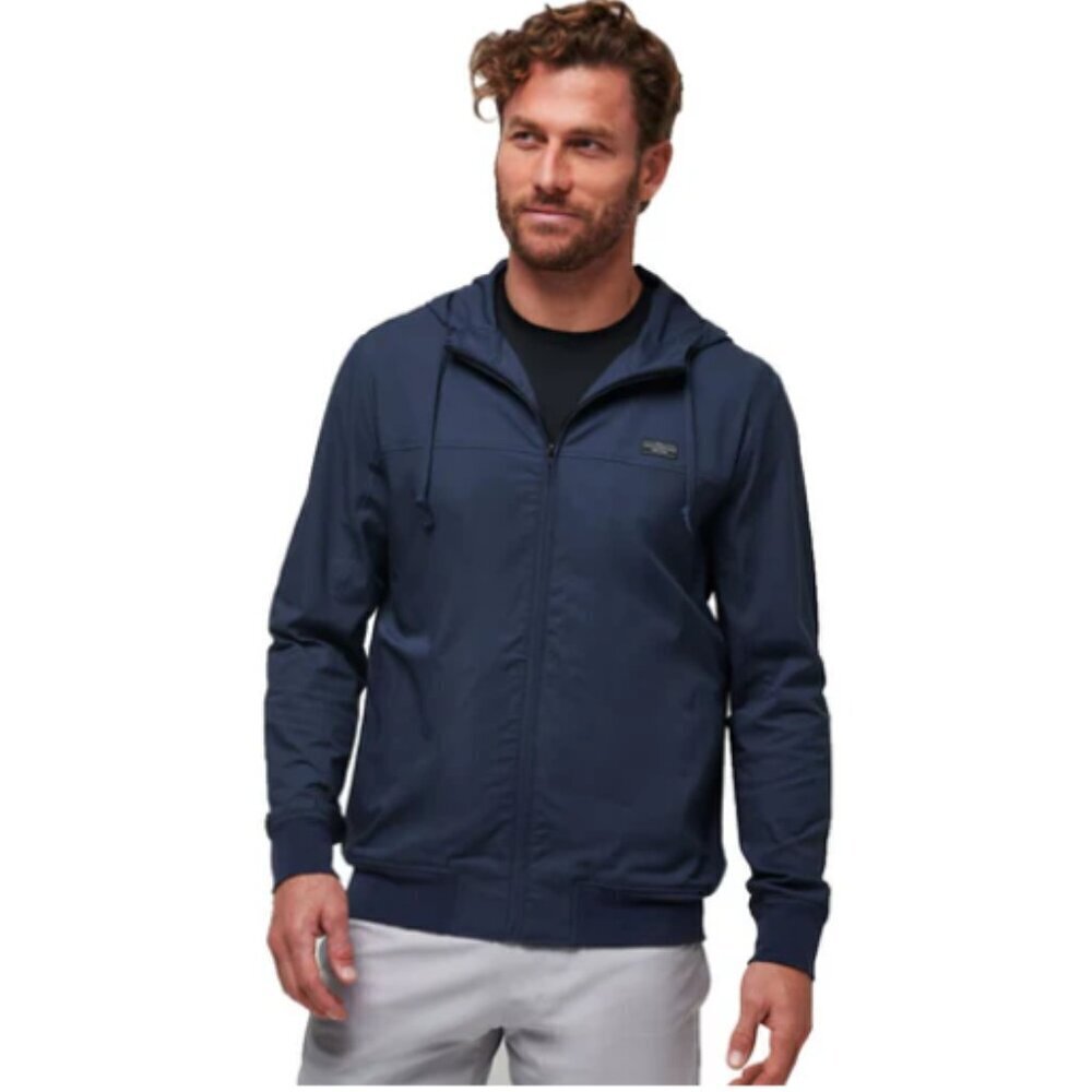 Travis Mathew Wanderlust Men's‎ Golf Hoodie Jacket Blue Size XXL